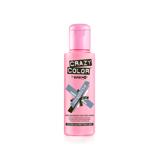 Shop Crazy Color Graphite 100ml Semi Permanent Colour UAE