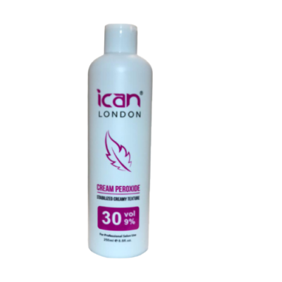 ICAN LONDON Creme-Peroxid 30 Volumen (9%) – 1000 Ml, Für Haarfärbung & Blondierung