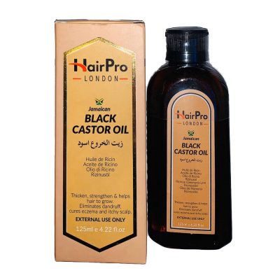 HairPro London Multipurpose Black Castor Oil - 125ml