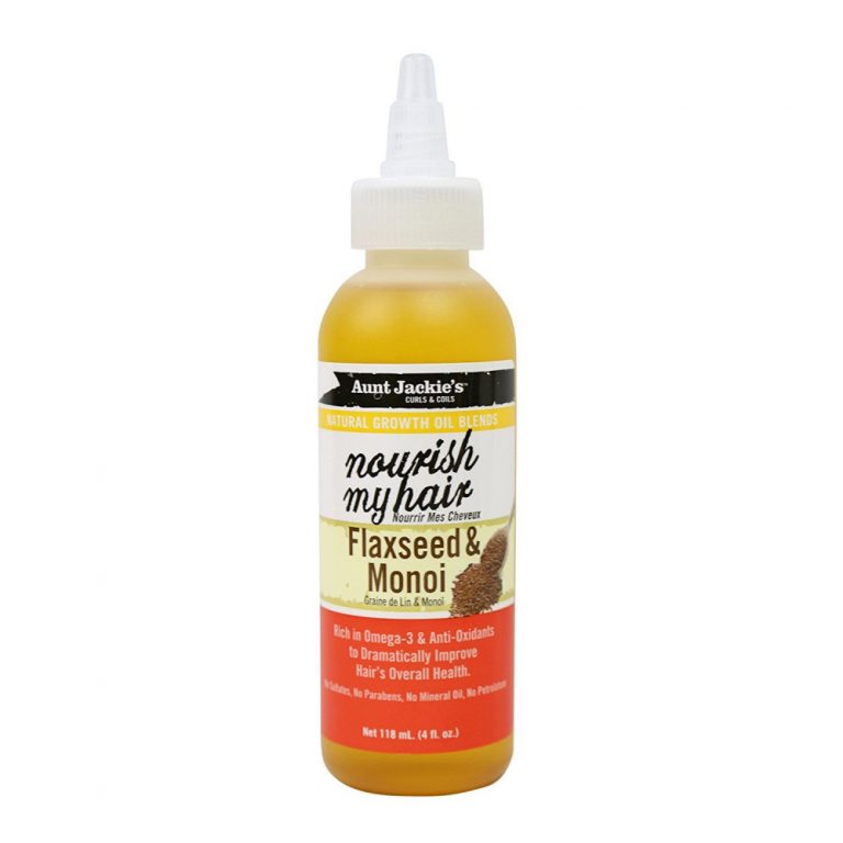 Aunt Jackie's Natural Growth Oil Nourish My Hair, Enriched With