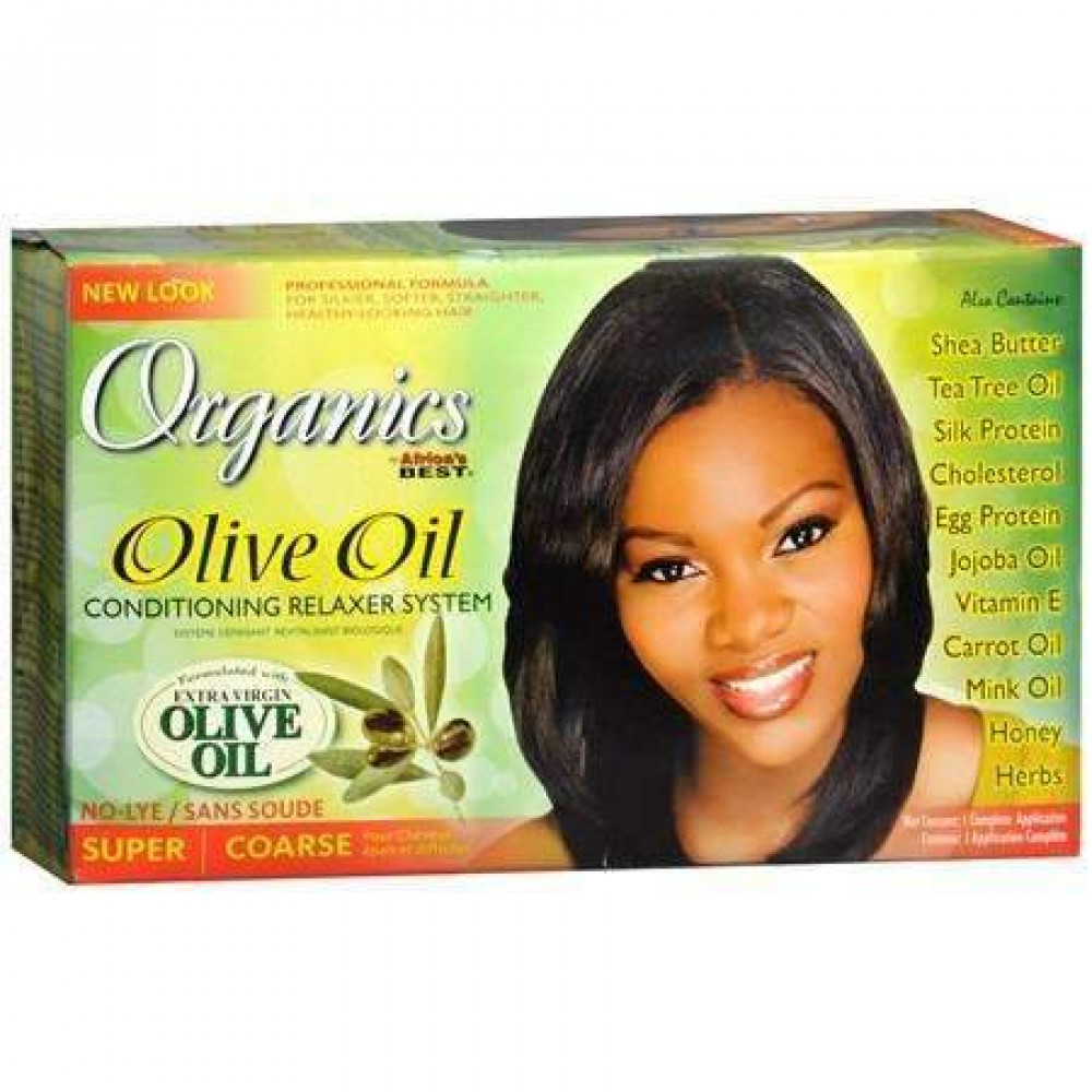 Africa's Best Organics Olive Oil Conditioning Relaxer System No-Lye