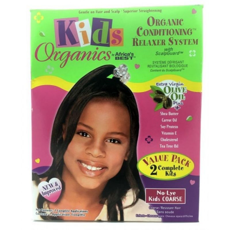 Africa’s Best Organic Relaxer Regular No-Lye – Chemische Haarglättung, Schonend & Mit Neutralisierer