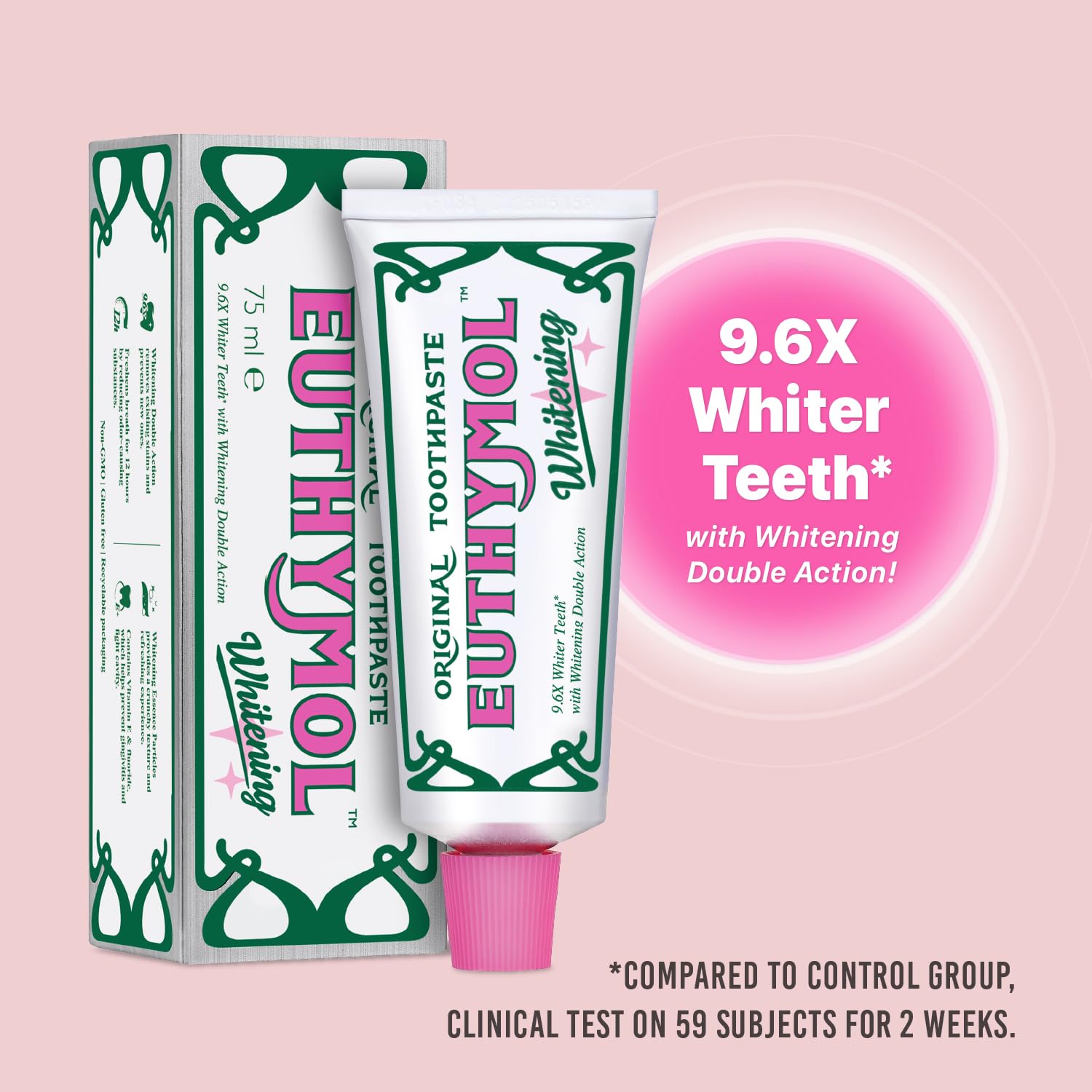 Euthymol Whitening Toothpaste 75ml - Image 2