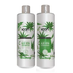 iCan London Aloe Vera Shampoo and Conditioner set 500ml