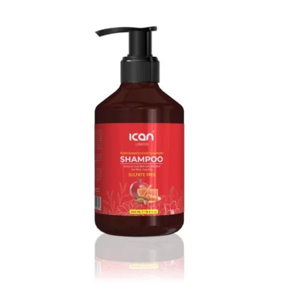 ICAN London Pomegranate, Honey & Almond Shampoo 500ml