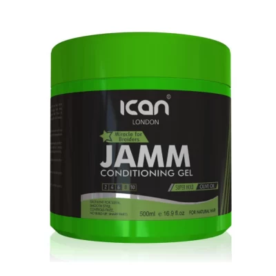 iCAN London JAMM Conditioning Gel Super Hold with Olive Oil