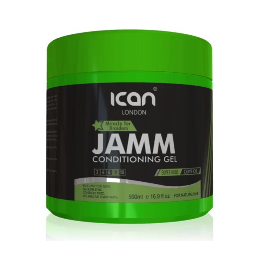 iCAN London JAMM Conditioning Gel Super Hold with Olive Oil