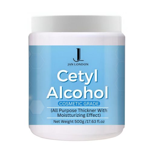 Jan London Cetyl Alcohol  High-Purity Cosmetic Thickener & Emollient 500g