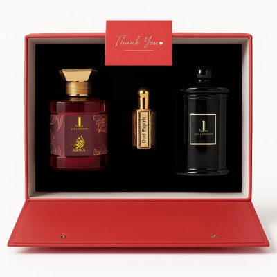 Jan London Luxury Gift Set – Arwa Perfume, Oud Esprit & Bakhoor